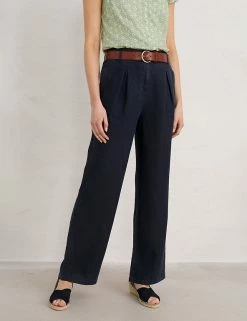 Cheap 🌟 Seasalt Cornwall Pure Linen Wide Leg Trousers 👏
