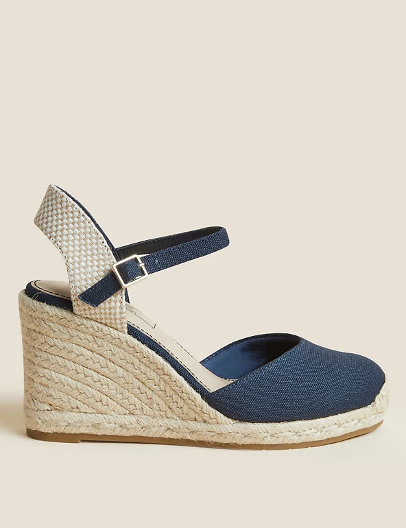 Cheap 😍 M&S Collection 🩴 Sandals Ankle Strap Wedge Espadrilles 🔔 5 Cheap 😍 M&S Collection 🩴 Sandals Ankle Strap Wedge Espadrilles 🔔 - Image 5