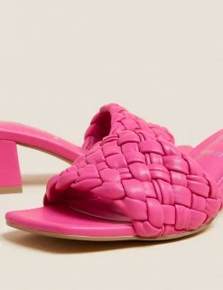 Coupon 🎁 M&S Collection 🩴 Sandals Wide Fit Woven Block Heel Mules ⌛ 23 Coupon 🎁 M&S Collection 🩴 Sandals Wide Fit Woven Block Heel Mules ⌛ -New In Womens Sales 2022 SD 01 T02 3200W FU X EC 3