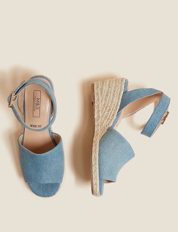 Brand new π M&S Collection π©΄ Sandals Wide Fit Wedge Espadrilles β€οΈ 11 Brand new π M&S Collection π©΄ Sandals Wide Fit Wedge Espadrilles β€οΈ - Image 11