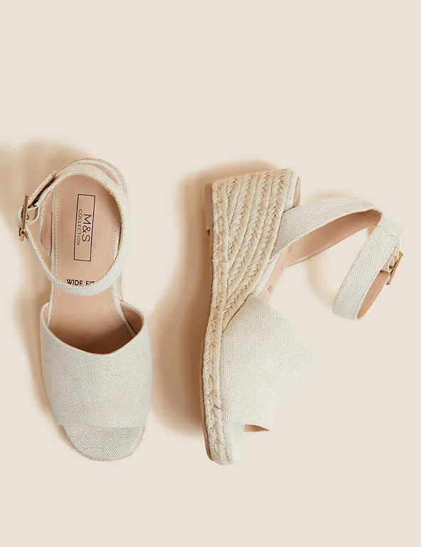 Brand new π M&S Collection π©΄ Sandals Wide Fit Wedge Espadrilles β€οΈ 15 Brand new π M&S Collection π©΄ Sandals Wide Fit Wedge Espadrilles β€οΈ - Image 15