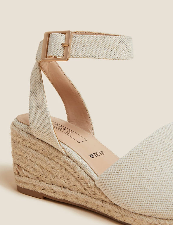 Brand new π M&S Collection π©΄ Sandals Wide Fit Wedge Espadrilles β€οΈ 16 Brand new π M&S Collection π©΄ Sandals Wide Fit Wedge Espadrilles β€οΈ - Image 16