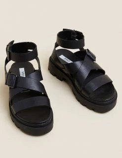 Coupon ❤️ M&S Collection Wide Fit Leather Buckle Ankle Strap 🩴 Sandals 😍 13 Coupon ❤️ M&S Collection Wide Fit Leather Buckle Ankle Strap 🩴 Sandals 😍 -New In Womens Sales 2022 SD 01 T02 5041W Y0 X EC 90
