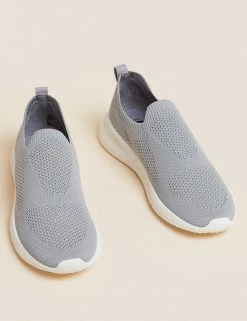 Best Pirce 🎁 GOODMOVE Knitted Slip On Trainers 🤩 -New In Womens Sales 2022 SD 01 T02 8903L T0 X EC 90