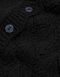 Budget 🔥 M&S Collection Cardigans Cotton Rich Pointelle V-Neck Cardigan 💯 -New In Womens Sales 2022 SD 01 T38 0621 Y0 X EC 5