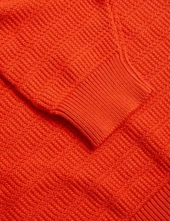 Budget 🎉 M&S Collection Tops Cotton Rich Puff Sleeve Knitted Top 🤩 -New In Womens Sales 2022 SD 01 T38 0654 P0 X EC 5