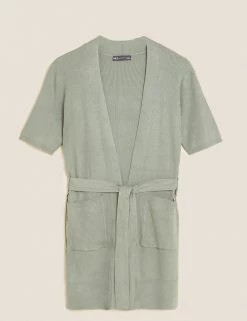 Top 10 🌟 M&S Collection Cardigans Belted Edge To Edge Longline Cardigan 💯 -New In Womens Sales 2022 SD 01 T38 5477 DW X EC 90