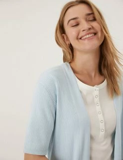 Top 10 🌟 M&S Collection Cardigans Belted Edge To Edge Longline Cardigan 💯 -New In Womens Sales 2022 SD 01 T38 5477 WO X EC 3