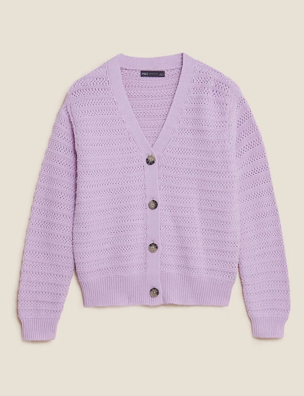 Best reviews of ๐ M&S Collection Cardigans Cotton Rich Textured V-Neck Cardigan ๐ฅฐ 8 Best reviews of ๐ M&S Collection Cardigans Cotton Rich Textured V-Neck Cardigan ๐ฅฐ - Image 8
