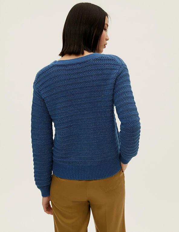 Best reviews of ๐ M&S Collection Cardigans Cotton Rich Textured V-Neck Cardigan ๐ฅฐ 4 Best reviews of ๐ M&S Collection Cardigans Cotton Rich Textured V-Neck Cardigan ๐ฅฐ - Image 4