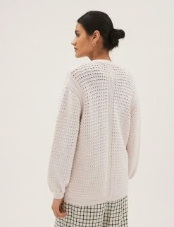 Top 10 ๐ M&S Collection Cardigans Pure Cotton Textured Edge To Edge Cardigan ๐งจ 16 Top 10 ๐ M&S Collection Cardigans Pure Cotton Textured Edge To Edge Cardigan ๐งจ -New In Womens Sales 2022 SD 01 T38 6757 EK X EC 3
