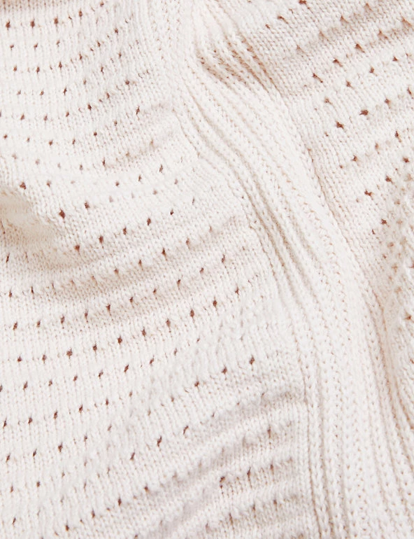 Top 10 ๐ M&S Collection Cardigans Pure Cotton Textured Edge To Edge Cardigan ๐งจ 6 Top 10 ๐ M&S Collection Cardigans Pure Cotton Textured Edge To Edge Cardigan ๐งจ - Image 6