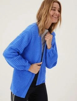 Top 10 ๐ M&S Collection Cardigans Pure Cotton Textured Edge To Edge Cardigan ๐งจ 18 Top 10 ๐ M&S Collection Cardigans Pure Cotton Textured Edge To Edge Cardigan ๐งจ -New In Womens Sales 2022 SD 01 T38 6757 OT X EC 0