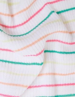 Best deal ⌛ M&S Collection Tops Striped V-Neck Knitted Top With Linen 😍 -New In Womens Sales 2022 SD 01 T38 8555A P6 X EC 5