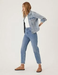 Flash Sale 🎁 M&S Collection Women Cotton Rich Ribbed Henley Top 😀 -New In Womens Sales 2022 SD 01 T41 6380C KY X EC 2