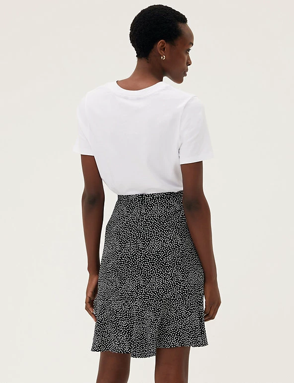 Coupon 😍 M&S Collection 👗 Skirts Polka Dot Ruffle Mini Wrap 👗 Skirt 😀 5 Coupon 😍 M&S Collection 👗 Skirts Polka Dot Ruffle Mini Wrap 👗 Skirt 😀 - Image 5