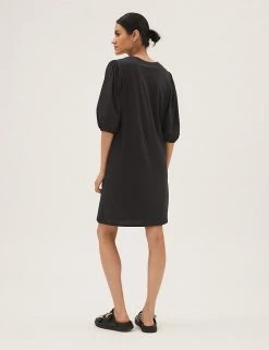 Deals 🔔 M&S Collection 👗 Dresses Pure Cotton Round Neck Mini T-Shirt 👗 Dress 💯 9 Deals 🔔 M&S Collection 👗 Dresses Pure Cotton Round Neck Mini T-Shirt 👗 Dress 💯 -New In Womens Sales 2022 SD 01 T42 4759 Y0 X EC 3