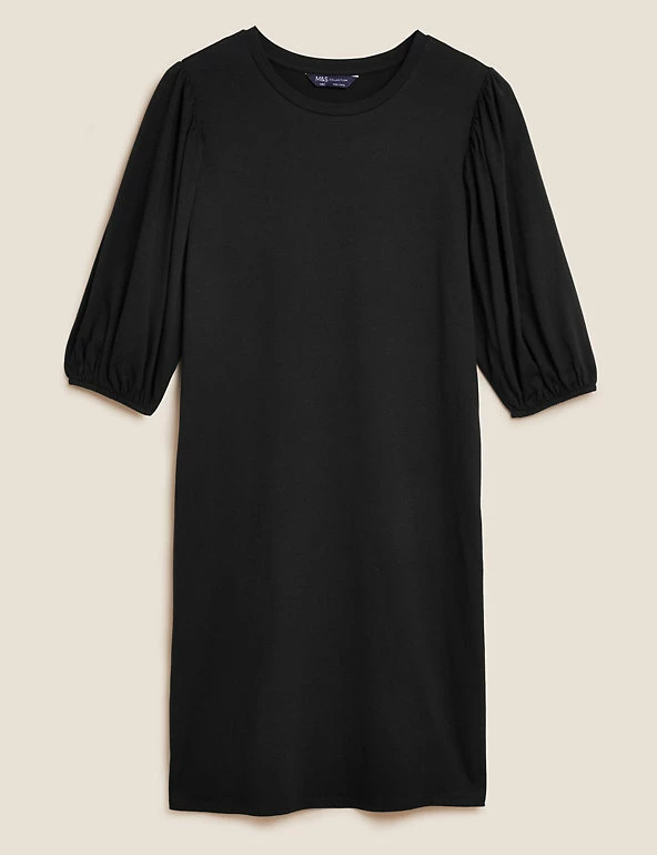 Deals 🔔 M&S Collection 👗 Dresses Pure Cotton Round Neck Mini T-Shirt 👗 Dress 💯 2 Deals 🔔 M&S Collection 👗 Dresses Pure Cotton Round Neck Mini T-Shirt 👗 Dress 💯 - Image 2