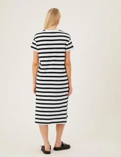 Outlet π M&S Collection Clothing Pure Cotton Striped Midi T-Shirt π Dress π 13 Outlet π M&S Collection Clothing Pure Cotton Striped Midi T-Shirt π Dress π -New In Womens Sales 2022 SD 01 T42 7403 Y4 X EC 2