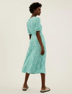 Top 10 🌟 M&S Collection 👗 Dresses Jersey Floral V-Neck Midi Tea 👗 Dress 🥰 14 Top 10 🌟 M&S Collection 👗 Dresses Jersey Floral V-Neck Midi Tea 👗 Dress 🥰 -New In Womens Sales 2022 SD 01 T42 7487 J4 X EC 3