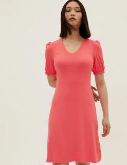 Flash Sale ๐ M&S Collection ๐ Dresses Jersey V-Neck Knee Length Skater ๐ Dress ๐ 7 Flash Sale ๐ M&S Collection ๐ Dresses Jersey V-Neck Knee Length Skater ๐ Dress ๐ -New In Womens Sales 2022 SD 01 T42 7502 CG X EC 1