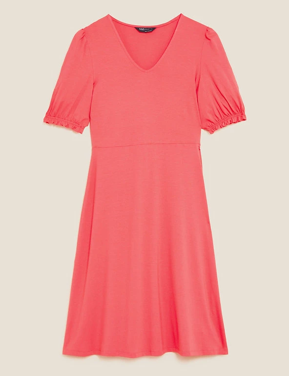 Flash Sale ๐ M&S Collection ๐ Dresses Jersey V-Neck Knee Length Skater ๐ Dress ๐ 2 Flash Sale ๐ M&S Collection ๐ Dresses Jersey V-Neck Knee Length Skater ๐ Dress ๐ - Image 2