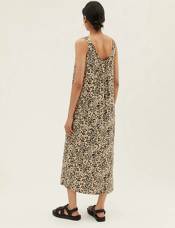 Deals π€© M&S Collection π Dresses Jersey Animal Print Midaxi Shift π Dress π 4 Deals π€© M&S Collection π Dresses Jersey Animal Print Midaxi Shift π Dress π - Image 4