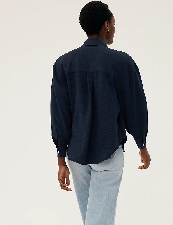 Brand new β¨ M&S Collection π Shirts & Blouses Long Sleeve Popover Blouse π€© 4 Brand new β¨ M&S Collection π Shirts & Blouses Long Sleeve Popover Blouse π€© - Image 4