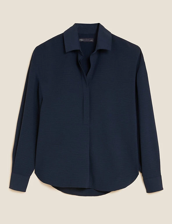 Brand new β¨ M&S Collection π Shirts & Blouses Long Sleeve Popover Blouse π€© 2 Brand new β¨ M&S Collection π Shirts & Blouses Long Sleeve Popover Blouse π€© - Image 2