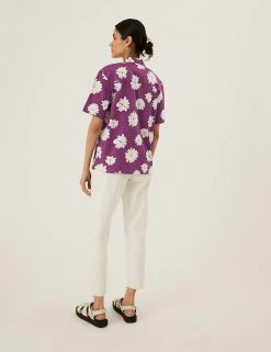 Cheapest π M&S Collection π Shirts & Blouses Pure Cotton Floral Short Sleeve Blouse π 9 Cheapest π M&S Collection π Shirts & Blouses Pure Cotton Floral Short Sleeve Blouse π -New In Womens Sales 2022 SD 01 T43 5291 A4 X EC 3