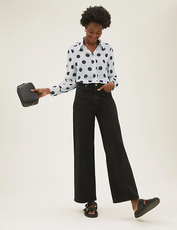 Best deal 🎉 M&S Collection 👚 Shirts & Blouses Printed Collared Long Sleeve 👚 Shirt 👍 1 Best deal 🎉 M&S Collection 👚 Shirts & Blouses Printed Collared Long Sleeve 👚 Shirt 👍