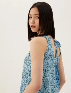 Buy ๐ M&S Collection Tops Polka Dot Sleeveless Cami Top ๐