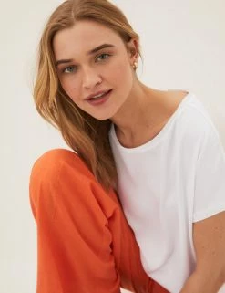 Cheap π M&S Collection Tops Slash Neck Relaxed Short Sleeve Top βοΈ 13 Cheap π M&S Collection Tops Slash Neck Relaxed Short Sleeve Top βοΈ -New In Womens Sales 2022 SD 01 T43 7098 P6 X EC 2