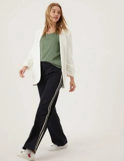 Coupon 🔥 M&S Collection Vests Round Neck Regular Fit Sleeveless Vest Top 👍 -New In Womens Sales 2022 SD 01 T43 7455 DW X EC 1