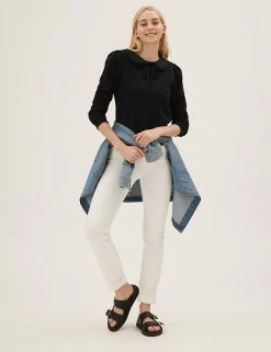 Deals ❤️ M&S Collection Sweatshirts Cotton Rich Regular Fit Sweatshirt 🎁 -New In Womens Sales 2022 SD 01 T43 7533 Y0 X EC 2