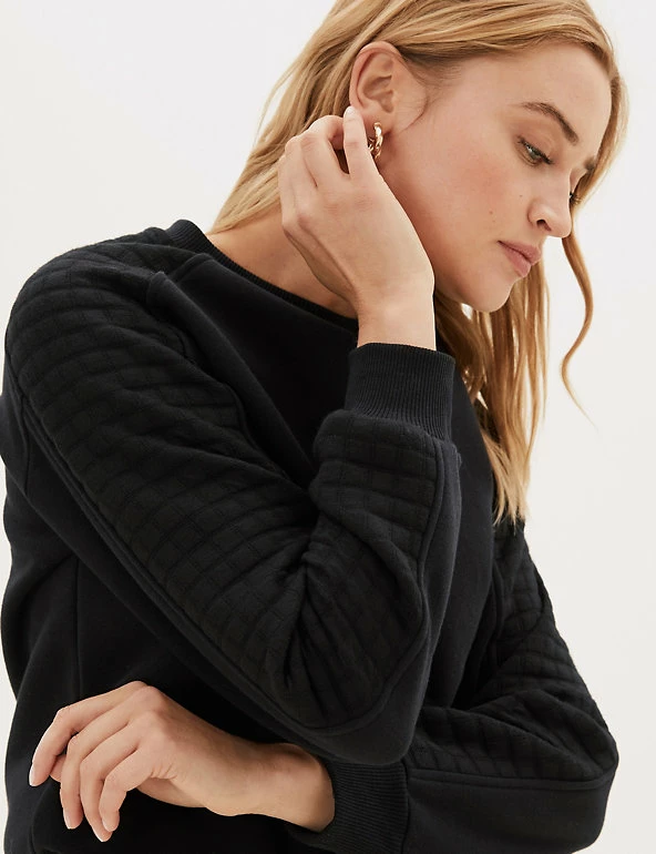 Top 10 βοΈ M&S Collection Sweatshirts Cotton Rich Regular Fit Sweatshirt π 5 Top 10 βοΈ M&S Collection Sweatshirts Cotton Rich Regular Fit Sweatshirt π - Image 5