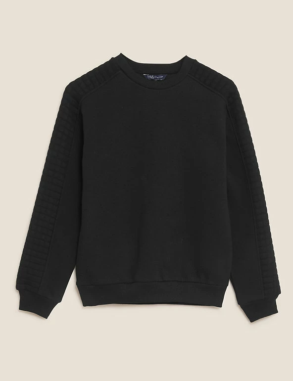 Top 10 βοΈ M&S Collection Sweatshirts Cotton Rich Regular Fit Sweatshirt π 2 Top 10 βοΈ M&S Collection Sweatshirts Cotton Rich Regular Fit Sweatshirt π - Image 2