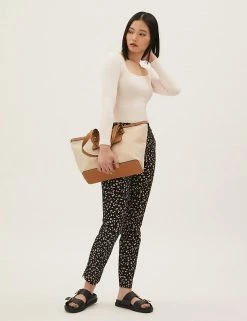 Top 10 😉 M&S Collection Tops Square Neck Long Sleeve Top ❤️ -New In Womens Sales 2022 SD 01 T43 7842 EK X EC 0