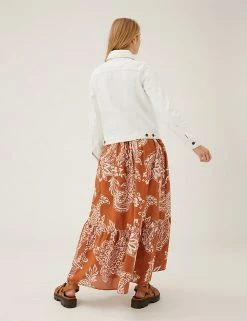 Best deal 🎁 M&S Collection 🧥 Coats & Jackets Pure Cotton Denim Jacket 🔥 -New In Womens Sales 2022 SD 01 T49 4114 NB X EC 2