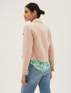 New 🌟 M&S Collection 🧥 Coats & Jackets Denim Jacket With Stretch 💯 -New In Womens Sales 2022 SD 01 T49 4334 MM X EC 3