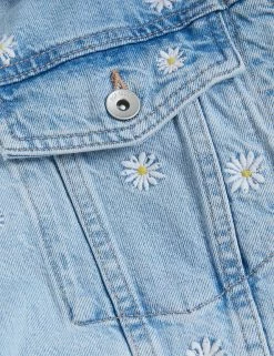 Wholesale ✨ M&S Collection 🧥 Coats & Jackets Denim Floral Jacket 🎉 -New In Womens Sales 2022 SD 01 T49 4543 E7 X EC 5