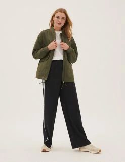 Outlet 🌟 M&S Collection 🧥 Coats & Jackets Textured Lightweight Jacket 😉 -New In Womens Sales 2022 SD 01 T49 4566 O5 X EC 1