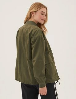 Outlet 🌟 M&S Collection 🧥 Coats & Jackets Textured Lightweight Jacket 😉 -New In Womens Sales 2022 SD 01 T49 4566 O5 X EC 3