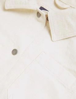 Discount ⌛ M&S Collection 🧥 Coats & Jackets Denim Belted Jacket 🤩 -New In Womens Sales 2022 SD 01 T49 4573 NZ X EC 5