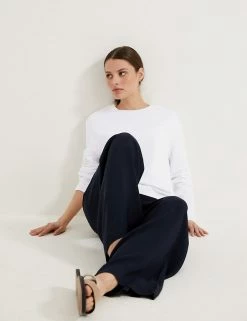 Cheapest 😍 Autograph Sweatshirts Cotton Rich Long Sleeve Sweatshirt 👏 -New In Womens Sales 2022 SD 01 T50 1016T P6 X EC 0