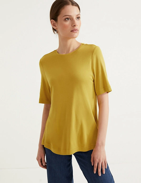 Hot Sale π Autograph Women Jersey Crew Neck T-Shirt π 3 Hot Sale π Autograph Women Jersey Crew Neck T-Shirt π - Image 3