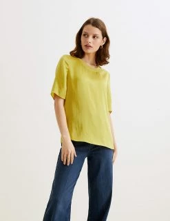 Flash Sale 😉 Autograph Tops Pure Silk Short Sleeve Top 🔔