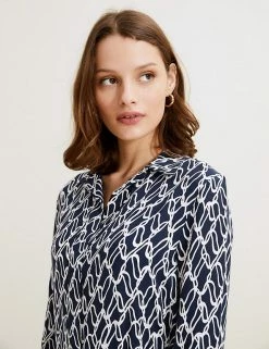 Flash Sale 🌟 Autograph 👗 Dresses Cupro Printed Belted Midaxi 👕 Shirt 👗 Dress ⭐ -New In Womens Sales 2022 SD 01 T50 3152T F4 X EC 2