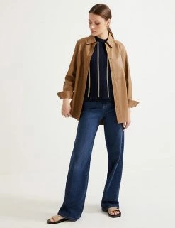 Best deal 🛒 Autograph Tops Crew Neck Sleeveless Fitted Knitted Top 👍 -New In Womens Sales 2022 SD 01 T50 5008T F6 X EC 4