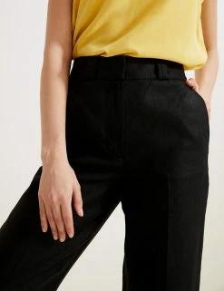 Hot Sale ✔️ Autograph Pure Irish Linen Pleat Front Trousers ✔️ 9 Hot Sale ✔️ Autograph Pure Irish Linen Pleat Front Trousers ✔️ -New In Womens Sales 2022 SD 01 T50 8004T YG X EC 1